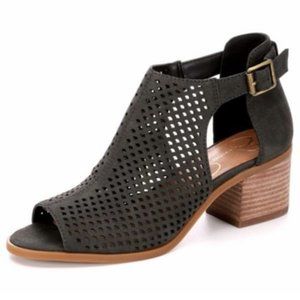 Jessica Simpson Barri Perforated Sandal Black